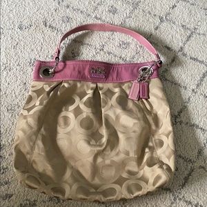 Large Coach shoulder bag